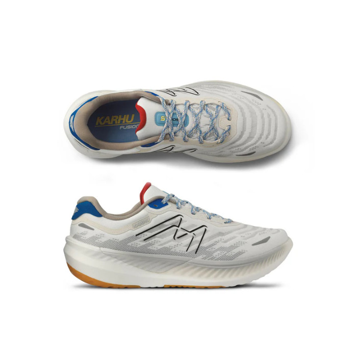 Seed（シード） KARHU （カルフ） 靴・シューズ スニーカー MEN'S FUSION （フュージョン） 4.5 【BIT OF BLUE / SKYDIVER （ビットオブブルー/スカイダイバー）】 KH101018 ランニング 通勤 通学 滑りにくい メンズ 男性用 青 白 25 {SK}画像