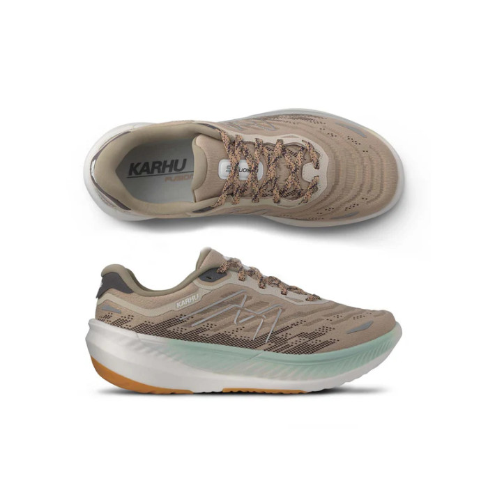 Seed（シード） KARHU （カルフ） 靴・シューズ スニーカー WOMEN FUSION （フュージョン） 4.5 【DOESKIN / PLUM KITTEN （ドゥスキン/プラムキッテン）】 KH201021 ランニング 通勤 通学 滑りにくい レディース 女性用 肌 茶 25 {SK}