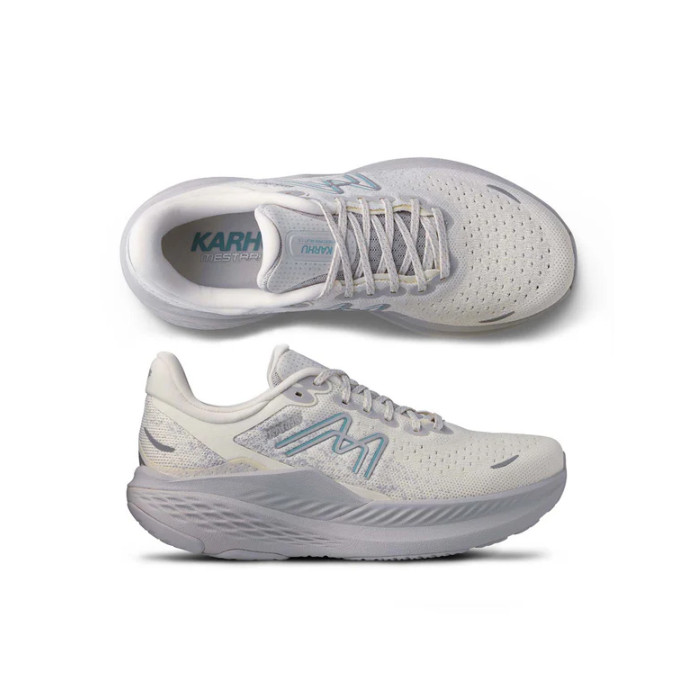Seed（シード） KARHU （カルフ） 靴・シューズ スニーカー WOMEN'S MESTARI RUN （メスタリラン） 1.5 【ICICLE / STERLING BLUE （アイシクル/スターリングブルー）】 KH205005 ランニング 通勤 通学 滑りにくい レディース 女性用 白 青 25 {SK}画像