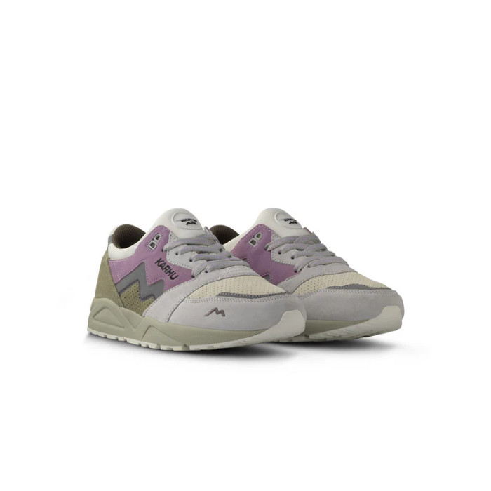 Seed（シード） KARHU （カルフ） 靴・シューズ スニーカー ARIA （アリア） 95 MYSTIC FOREST PACK? 【DAWN BLUE / ORCHID PETAL （ドーンブルー/オーキッドペタル）】 KH803121 通勤 通学 日常 滑りにくい メンズ・レディース 男性用・女性用 緑 紫 25 {SK}画像