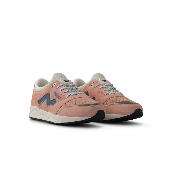 Seed（シード） KARHU （カルフ） 靴・シューズ スニーカー ARIA （アリア） 95 【CAMEO ROSE / BLUE MIRAGE （カメオローズ/ブルーミラージュ）】 KH803125 通勤 通学 日常 滑りにくい レディース 女性用 桃 緑 25 {SK}画像