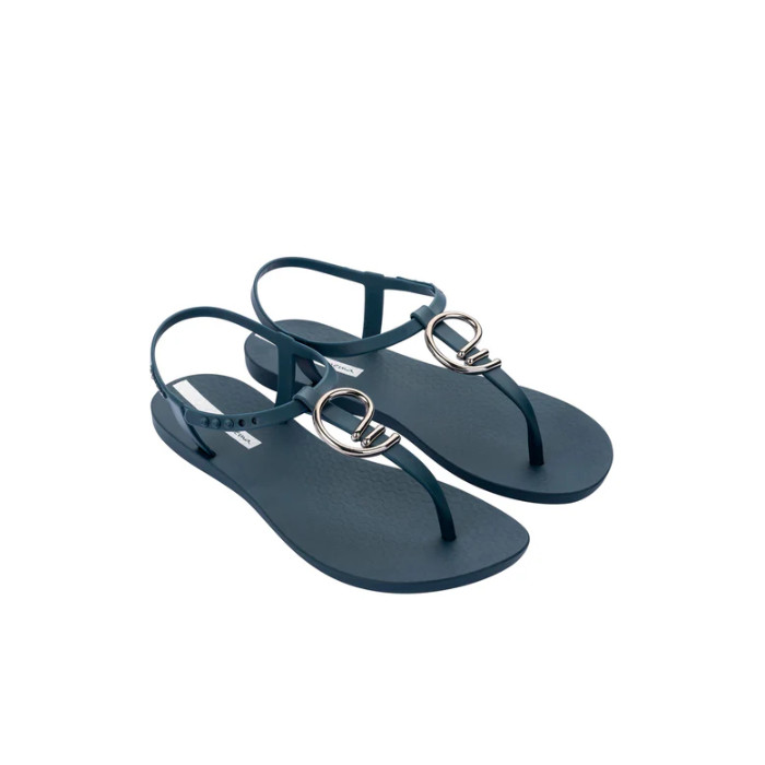 Seed（シード） Ipanema （イパネマ） 靴・シューズ サンダル CLASS STYLISH SANDAL （クラススタイリッシュサンダル） 【ブルー/オニキス/シルバー】 SP83656933 トング疲れにくい レディース 女性用 青 白 銀 25 {SK}画像