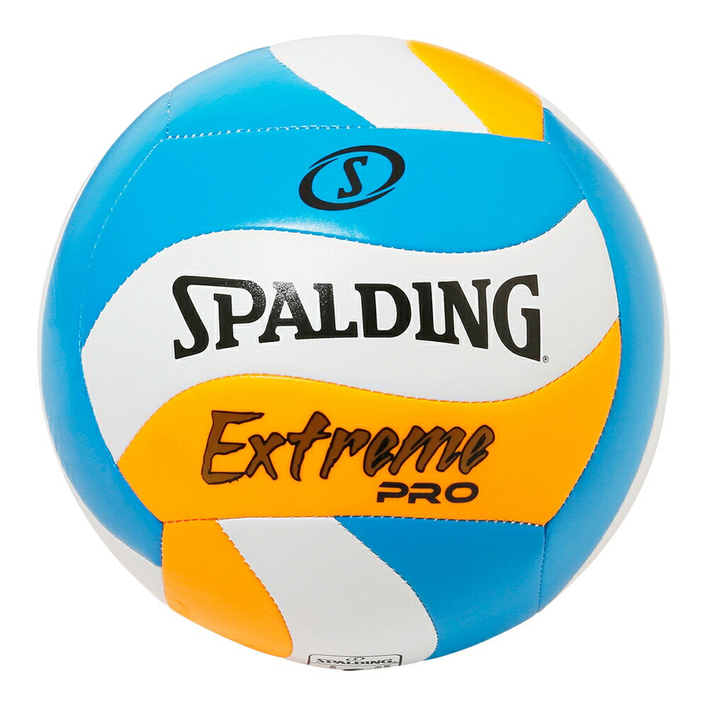90%OFF!】 SPALDING スポルディング バレーボール ボール EXTREME PRO WAVE エクストリームプロ ウェーブ 5号球  ブルー オレンジ 72-198Z レクリエーション TPU 青 21AW 2021 {SK} whitesforracialequity.org