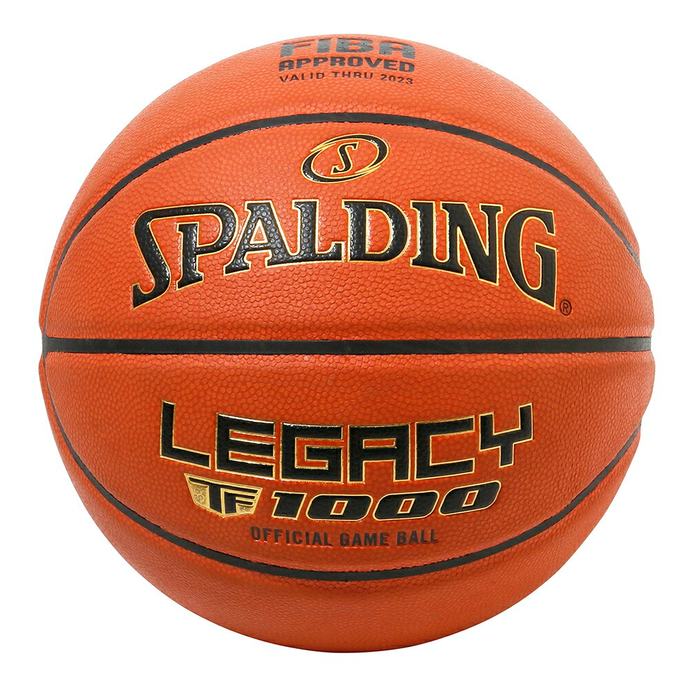 SPALDING（スポルディング） バスケットボール ボール LEGACY レガシー TF-1000 FIBA JBA 7号球 【ブラウン】 77-084J メンズ ユニセックス 男子一般用 合成皮革 クラリーノ人工皮革 吸収・蒸発 茶 21AW 2021 {SK}