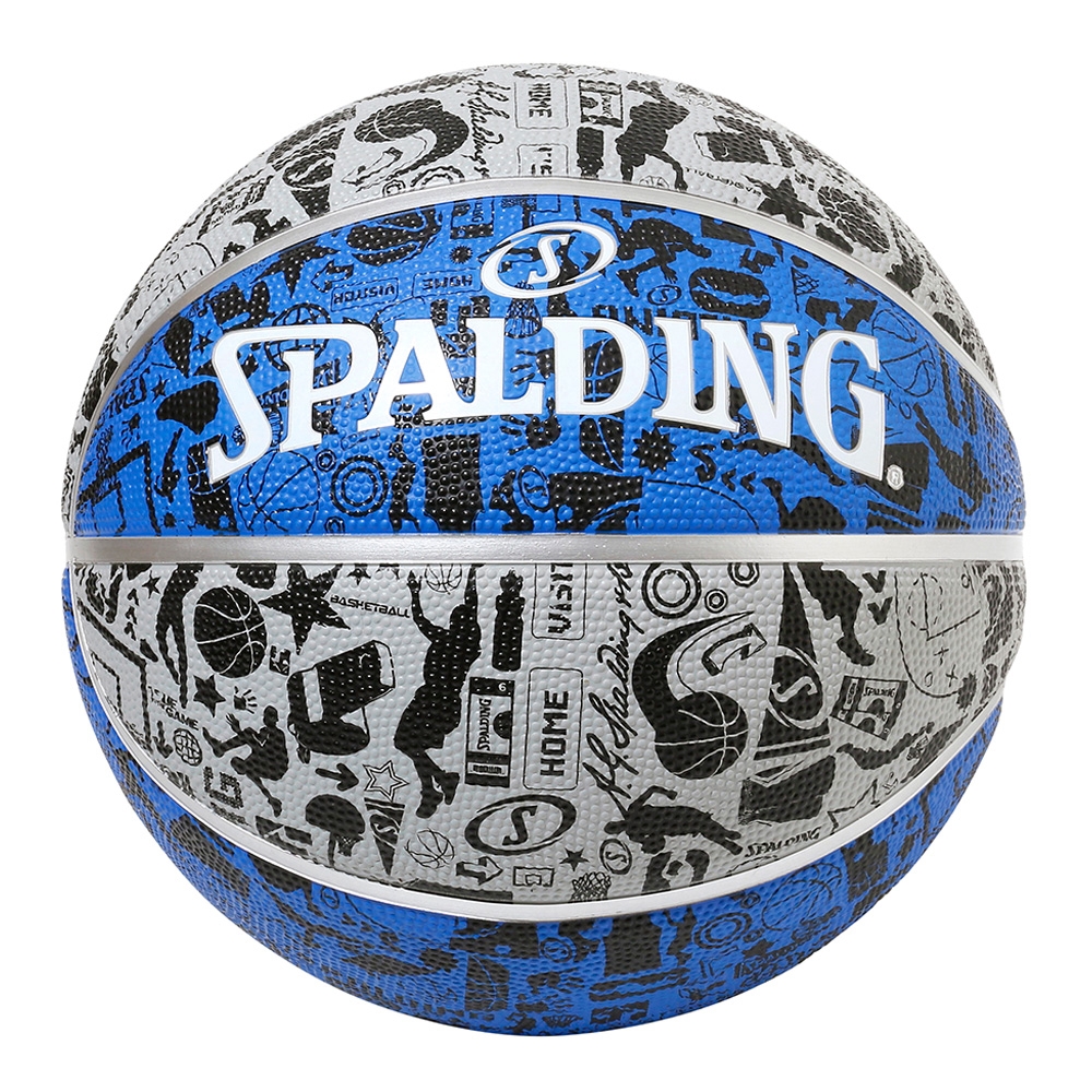 SPALDING スポルディングバスケットケイジャー ボールプリントマルチ 40−007BPM40007BPM