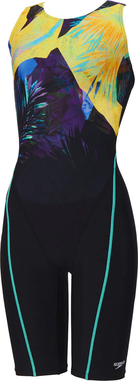 Speedo （スピード） 水泳 水着 Nahele Loosen Kneeskin 【ブラック】 SFW12567 LE 水着レディース競泳用（非公認・ 競泳水着 レディース 女性用 株）ゴールドウイン ブラック 黒 26S1 {SK}｜hakozume