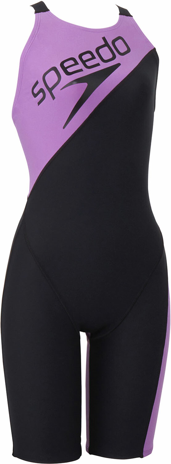 Speedo （スピード） 水泳 水着 Panel TurnS Kneeskin 【マイアミライラック】 STW12503 ML 水着レディース競泳用（非公認） レディース競泳水着 レディース 女性用 パープル 紫 25SS {SK}｜hakozume