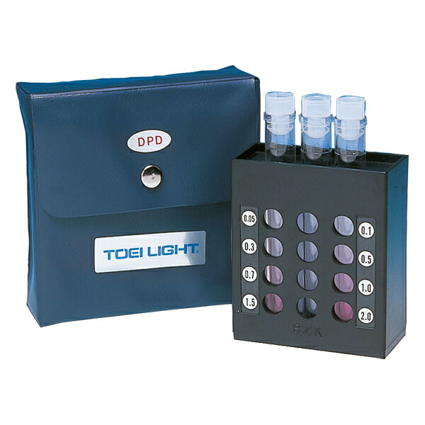 TOEI LIGHT（トーエイともし火） 体育設備 水浴び  位置づける器 手道具・備え付け DPD法飾り気の無い型残留Cl計 【黒いこと】 B3760 黒 {SK}