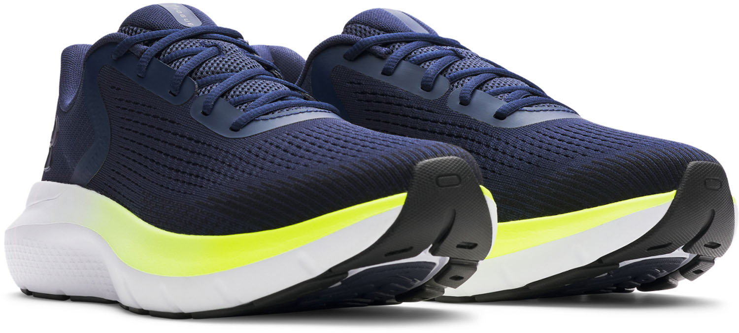 ≪当日出荷≫ UNDER ARMOUR （アンダーアーマー） 陸上・ランニング シューズ UAチャージド ローグ5 【ウォッシュドネイビー/ハイビスイエロー/ブラック】 3028256 403 ランニングシューズ ランニングシューズ メンズ 男性用 ネイビー 紺 黄 黒 25FW {SK}