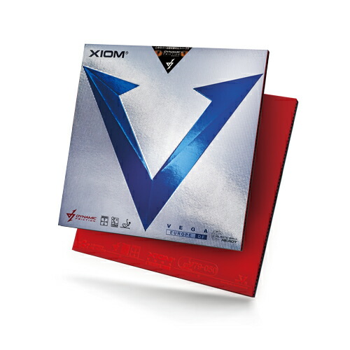 VICTAS（ヴィクタス） XIOM（エクシオン） 卓球 ラバー ヴェガ　ヨーロッパ　ＤＦ 【レッド】 850007 0040 ラバー ラバー メンズ・レディース 男性用・女性用 ＶＩＣＴＡＳ レッド 赤 {NP}