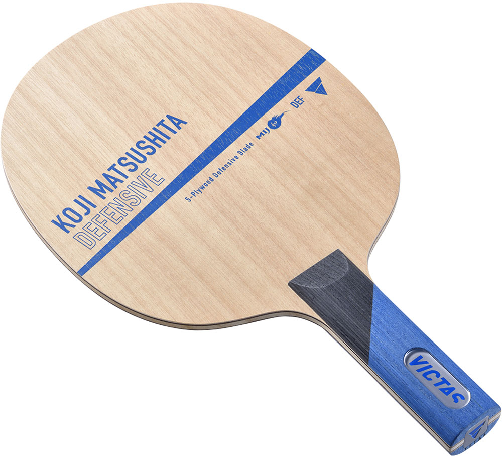 VICTAS （ヴィクタス） ピンポン 櫂 ピンポン櫂 ＶＩＣＴＡＳ ＫＯＪＩ ＭＡＴＳＵＳＨＩＴＡ ＤＥＦＥＮＳＩＶＥ ＳＴ 【ベージュ/青碧】 028205 揺りうごかす櫂 櫂 メンズ・レディース 成人男性用・亭主もち用 ＶＩＣＴＡＳ 青碧 肌 青 23 {SK}