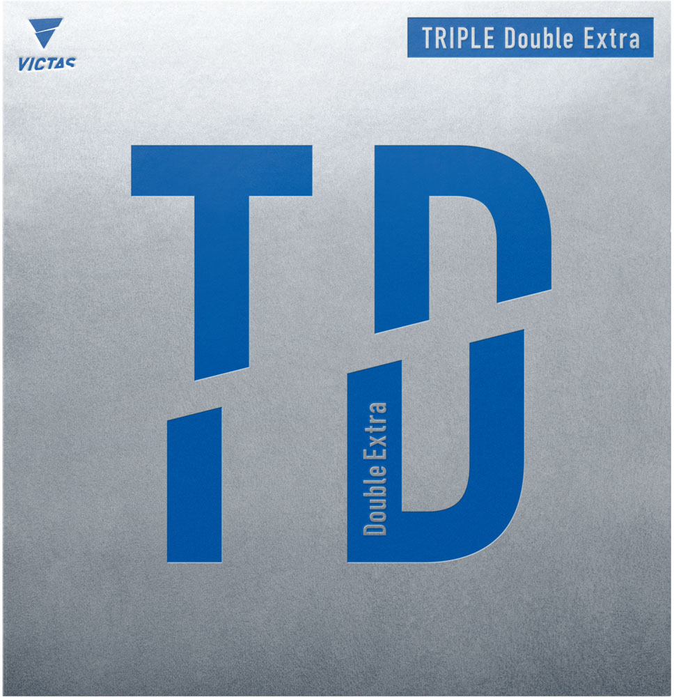 VICTAS （ヴィクタス） 卓球 ガット・ラバー 強粘着性裏ソフトラバー TRIPLE Double Extra 【レッド】 200060 0040 ラバー 卓球ラバー メンズ・レディース 男性用・女性用 赤 21 {NP}