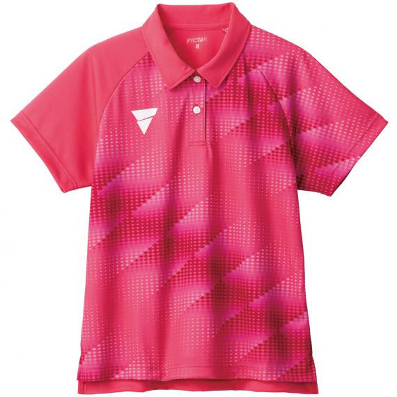 VICTAS (ヴィクタス) 卓球 ゲームシャツ・パンツ V-LGS415 【ピンク】 512405 7000 ゲームウェア ゲームシャツ レディース 女性用 桃 24SS {NP}