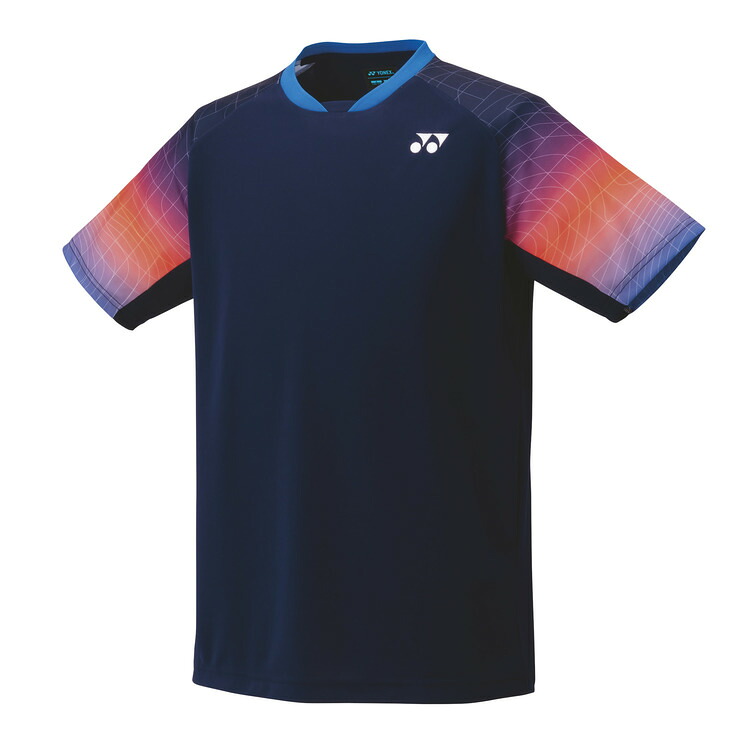 YONEX （ヨネックス） テニス Ｔシャツ ジュニアゲームシャツ 【ネイビーブルー】 10680J 019 ゲームシャツ　ＪＲ ショートスリーブ ジュニア・キッズ 子供用 ネイビー 紺 2025 {NP}