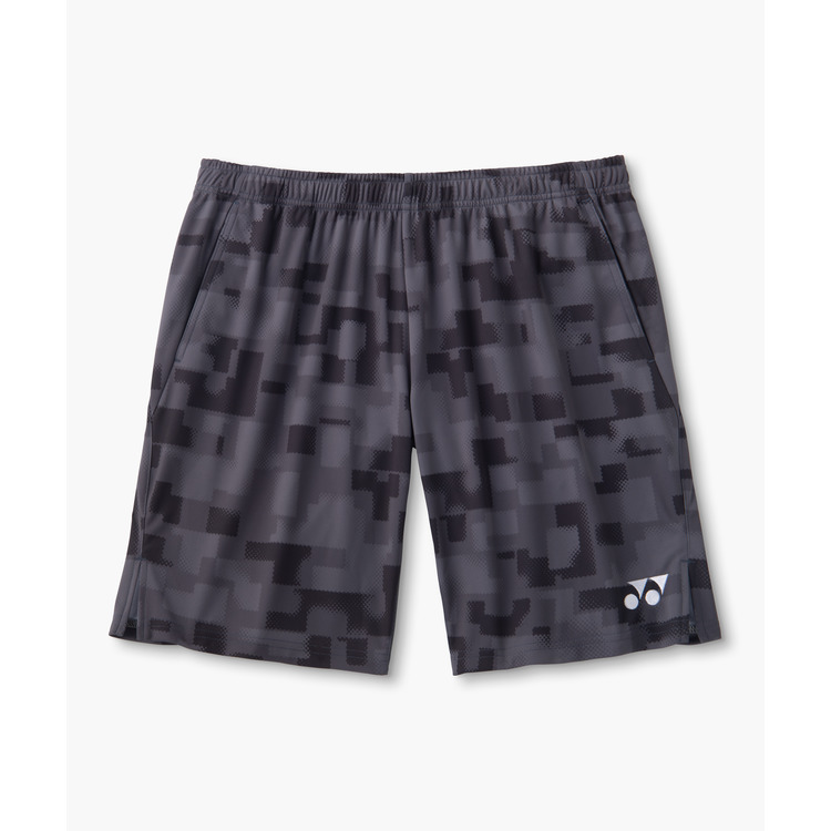YONEX （ヨネックス） バドミントン 力くらべプルオーバー・ズボン下 メンズニットハーフパンツ 【しろがね色】 15258 313 力くらべズボン下 メンズ 二分の一ズボン下 メンズ 成人男性用 薄墨色 灰 26SS {NP}