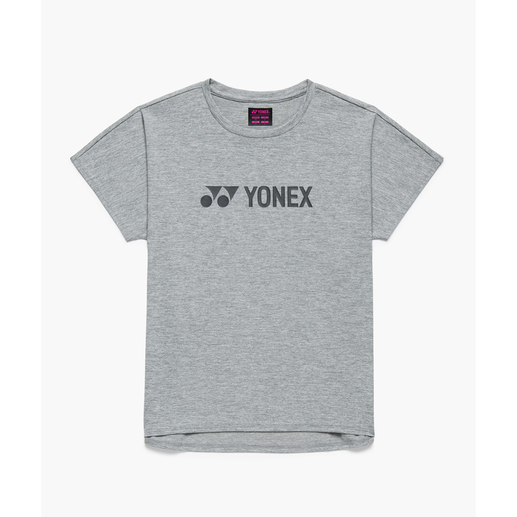 YONEX （ヨネックス） テニス Ｔシャツ ウィメンズドライTシャツ 【グレー】 16884 010 半袖Ｔシャツウィメンズ ショートスリーブ レディース 女性用 グレー 灰 26SS {NP}