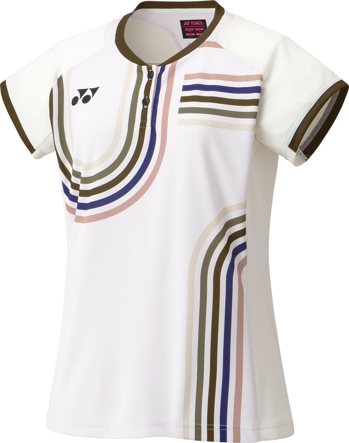 YONEX （ヨネックス） バドミントン ゲームシャツ・パンツ ウィメンズゲームシャツ 【ナチュラル】 20854 206 ゲームシャツウィメンズ ショートスリーブ レディース 女性用 ホワイト 白 25FW {NP} 6,354円