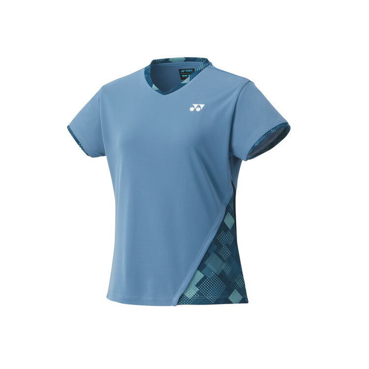 YONEX （ヨネックス） テニス Ｔシャツ ジュニアゲームシャツ 【フェルトブルー】 20894J 590 ゲームシャツ　ＪＲ ショートスリーブ ジュニア・キッズ 子供用 ブルー 青 2025 {NP}