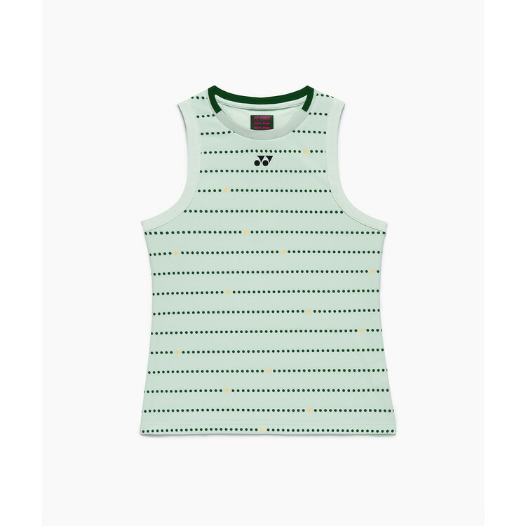 YONEX （ヨネックス） 庭球 Ｔシャツ ウィメンズフィットタンクトップ 【内燃機関青色】 20936 308 ノーカット捩り ノースリーブ レディース お上さん用 青色 青 26SS {NP}