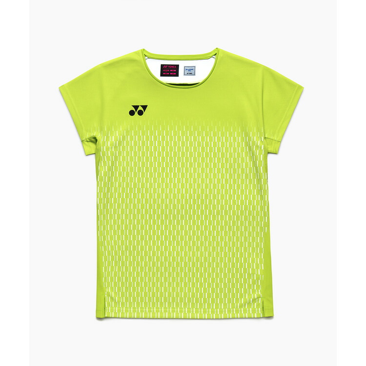 YONEX （ヨネックス） バドミントン ゲームシャツ・パンツ ウィメンズゲームシャツ 【フレッシュライム】 20943 680 ゲームシャツ ショートスリーブ レディース 女性用 グリーン 緑 26SS {NP}