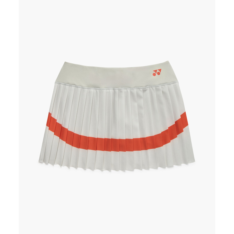 YONEX （ヨネックス） 庭球 競り合いプルオーバー・ズボン下 ウィメンズスカート（下穿きスパッツ付） 【しろがね色薄墨色】 26184 024 スカート スコート レディース 御上さん用 薄墨色 灰 26SS {NP}