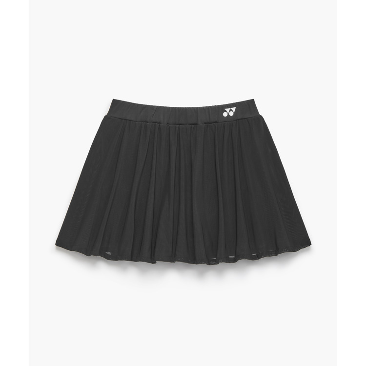YONEX （ヨネックス） 庭球 競り合いプルオーバー・ズボン下 ウィメンズスカート（下穿きスパッツ付） 【黒いこと】 26190 007 スカート スコート レディース 御上さん用 黒いこと 黒 26SS {NP}