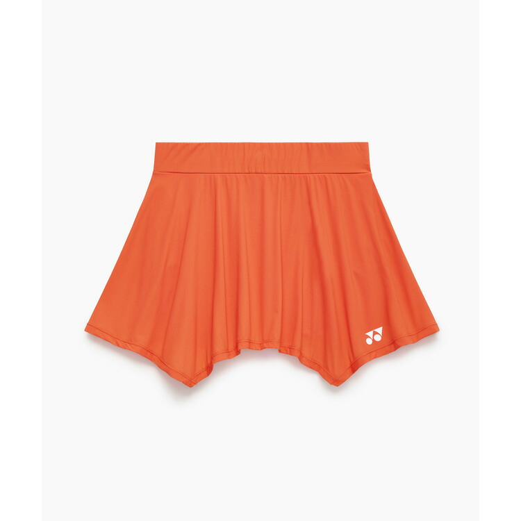 YONEX （ヨネックス） 庭球 競り合いプルオーバー・ズボン下 ウィメンズスカート（下穿きスパッツ付） 【サイバーオレンジ】 26191 814 スカート スコート レディース 御上さん用 オレンジ色 橙 26SS {NP}