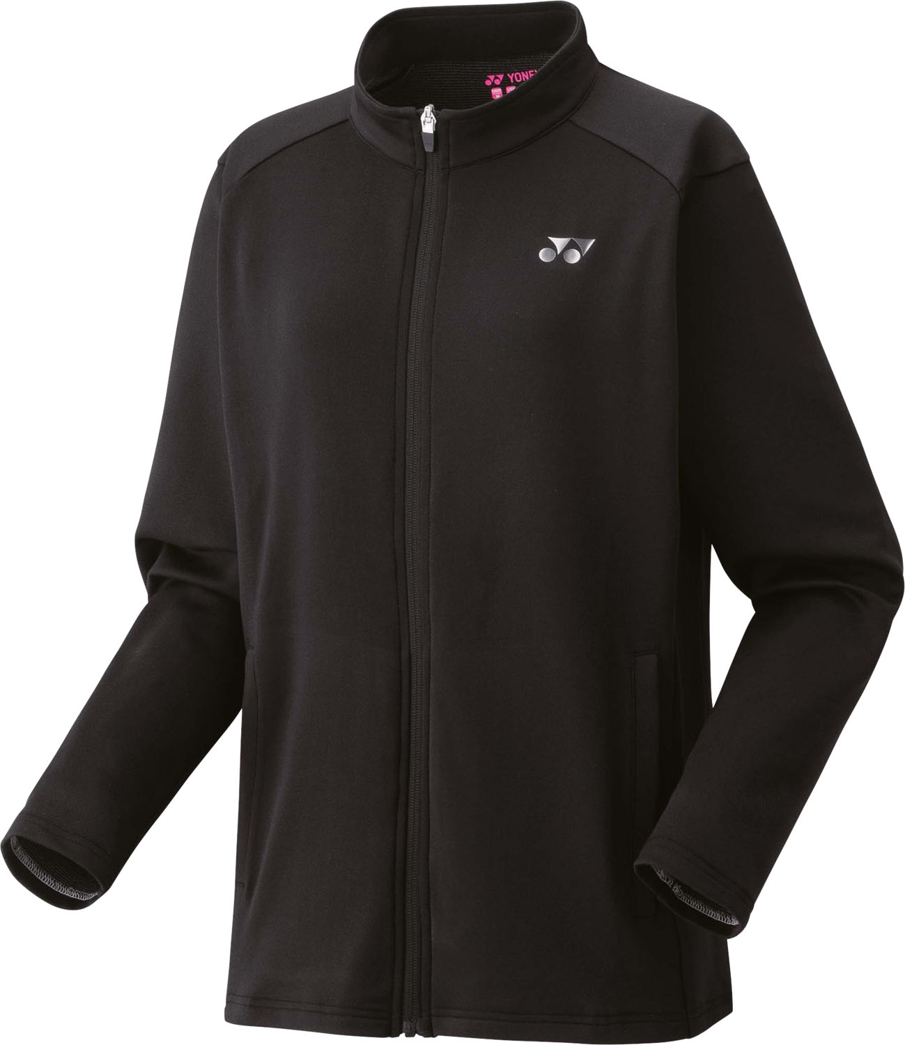 YONEX （ヨネックス） テニス トレーニングウェア WOMEN ニットウォームアップシャツ 【ブラック】 58113 007 トレーニングシャツウィメン・ ジャケット レディース 女性用 ブラック 黒 25FW {NP}