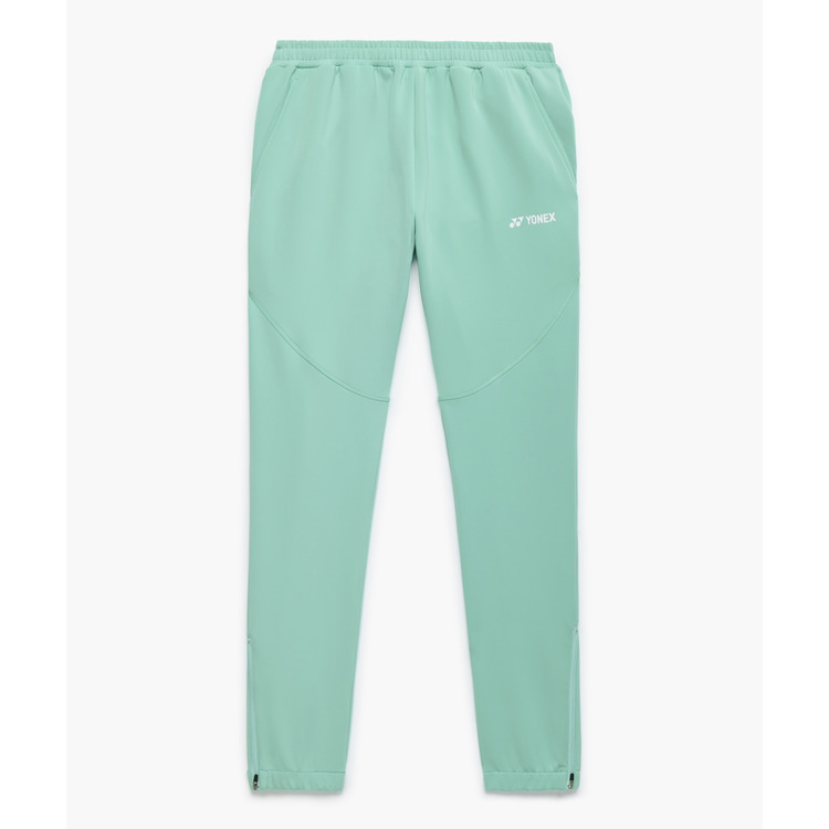 YONEX （ヨネックス） テニス ウインドパンツ ユニウォームアップパンツ 【クリアーミント】 60191 602 パンツ ロングパンツ メンズ・レディース 男性用・女性用 グリーン 緑 26SS {SK}