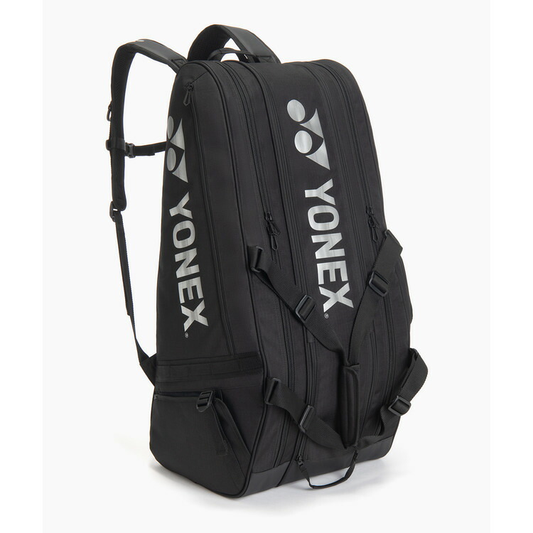 YONEX （ヨネックス） テニス バッグ ラケットバッグ9 【ブラック】 BAG2622N 007 ラケットバッグ ラケットバッグ メンズ・レディース 男性用・女性用 ブラック 黒 2026 {SK}