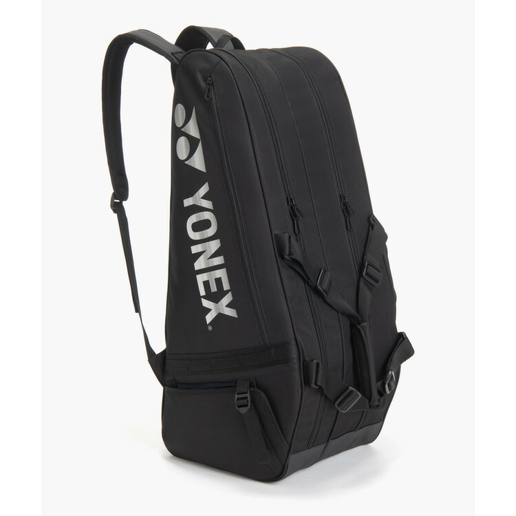 YONEX （ヨネックス） テニス バッグ ラケットバッグ6 【ブラック】 BAG2622R 007 ラケットバッグ ラケットバッグ メンズ・レディース 男性用・女性用 ブラック 黒 2026 {SK}