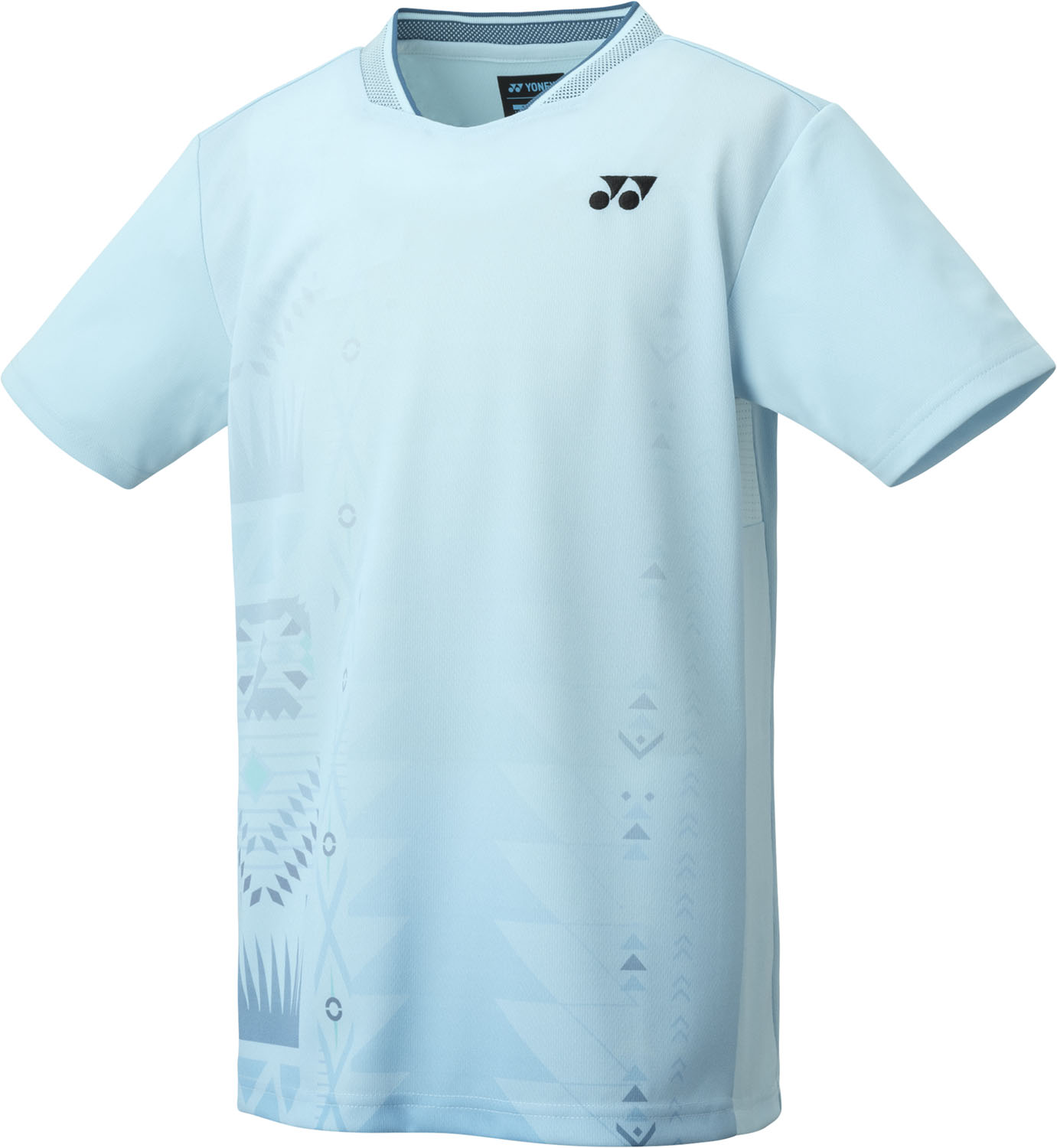 YONEX （ヨネックス） テニス ゲームシャツ・パンツ ジュニアゲームシャツ 【アクアブルー】 10609J111 111 トレーニングシャツ ゲームウェア トップス ジュニア キッズ 子供用 ブルー 青 24FW {NP}