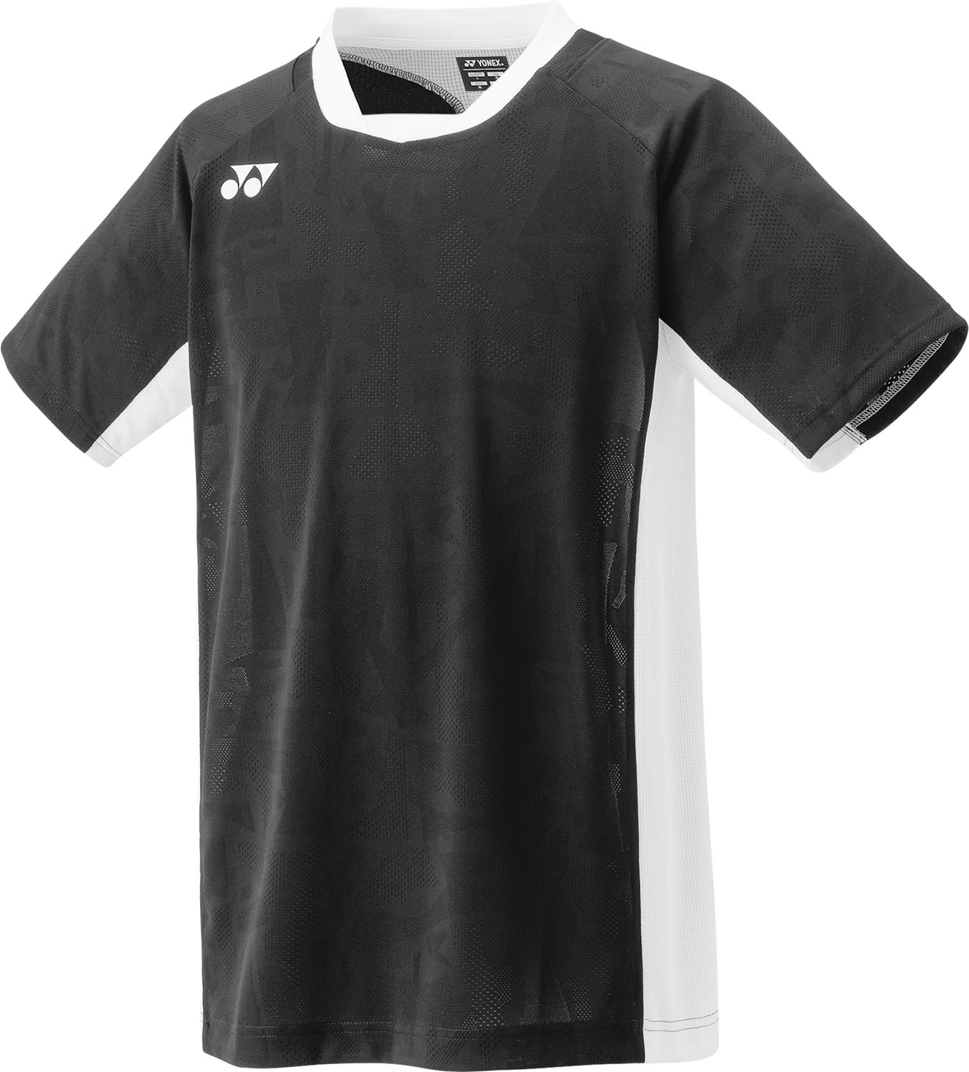 YONEX （ヨネックス） テニス ゲームシャツ・パンツ メンズゲームシャツ 【ブラック】 10634 007 トレーニングシャツ ゲームウェア トップス メンズ 男性用 ブラック 黒 25SS {NP}