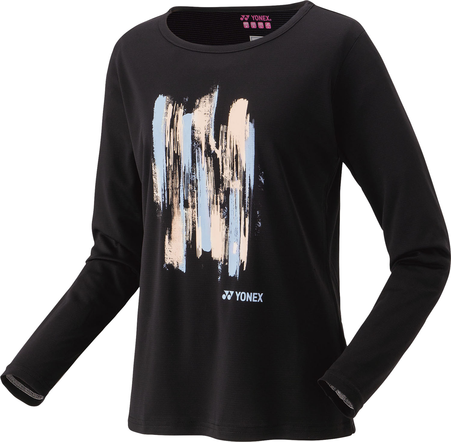 YONEX （ヨネックス） テニス Ｔシャツ ウィメンズロングスリーブTシャツ 【ブラック】 16813 007 ロングTシャツ 長袖Tシャツ レディース 女性用 ブラック 黒 25SS {NP}