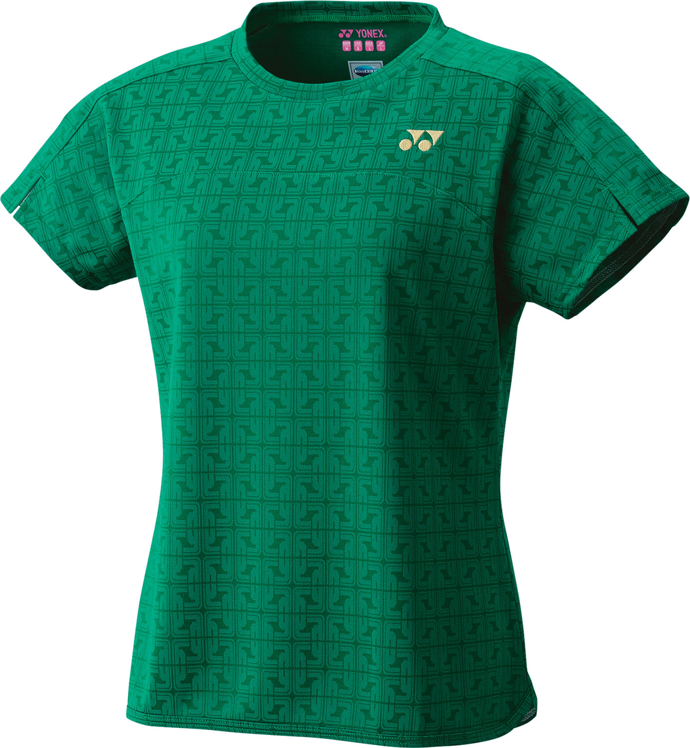 YONEX （ヨネックス） 庭球 取り組みプルオーバー・ズボン下 ウィメンズゲームシャツ 【岩礁緑であること】 20798 455 形づくるプルオーバー 取り組みお召しもの トップス レディース お上さん用 緑であること 緑 24FW {NP}