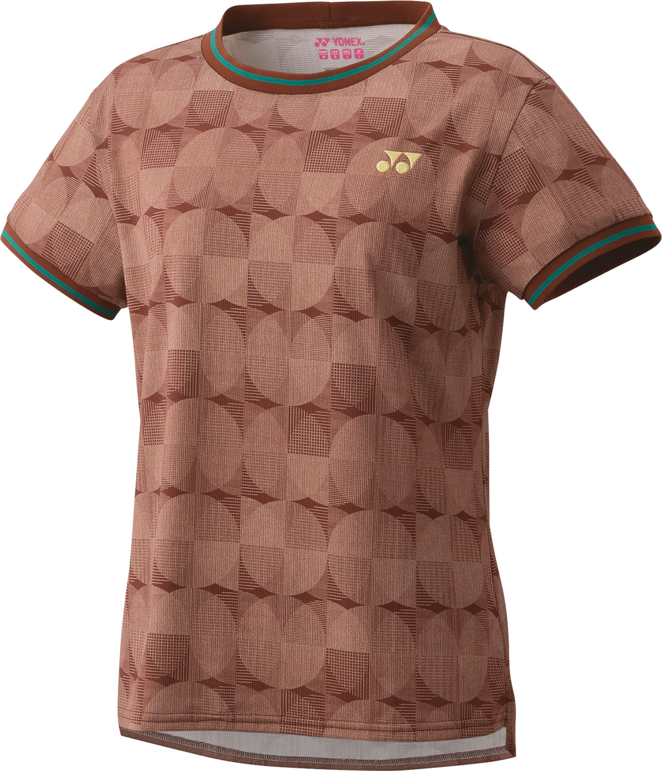 YONEX （ヨネックス） 庭球 取り組みプルオーバー・ズボン下 ウィメンズゲームシャツ 【セピア色】 20806 030 形づくるプルオーバー 取り組みお召しもの トップス レディース お上さん用 赤銅色 茶 24FW {NP}