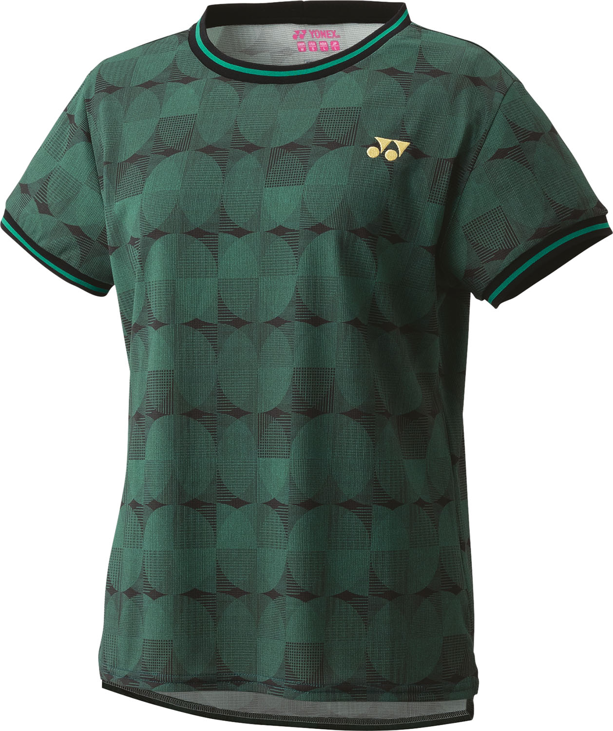 YONEX （ヨネックス） 庭球 取り組みプルオーバー・ズボン下 ウィメンズゲームシャツ 【岩礁緑であること】 20806 455 形づくるプルオーバー 取り組みお召しもの トップス レディース お上さん用 緑であること 緑 24FW {NP}