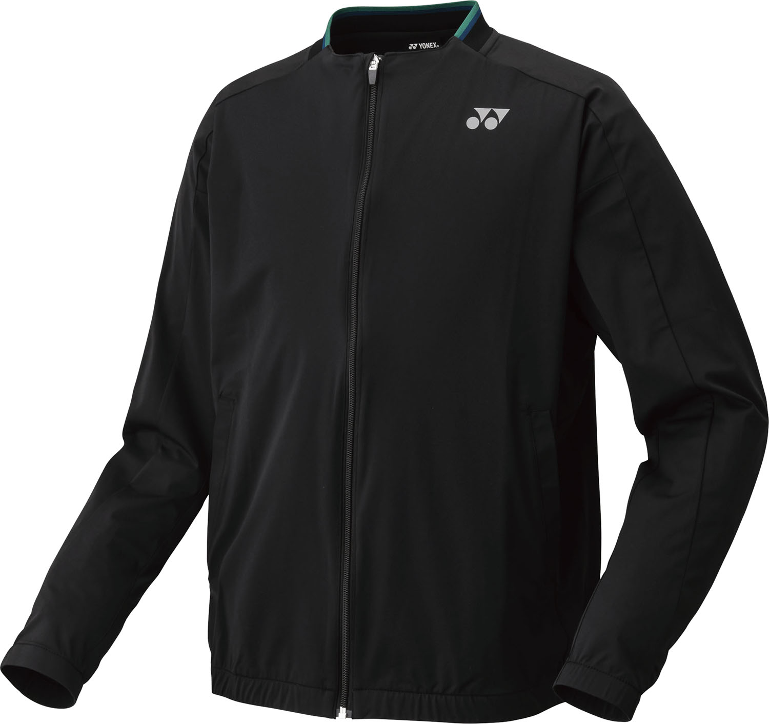 YONEX （ヨネックス） テニス トレーニングウェア ユニウォームアップシャツ(フィットスタイル) 【ブラック】 50168 007 ＷＵＰニットジャケット ジャケット ユニセックス 男性用・女性用 ブラック 黒 25SS {NP}