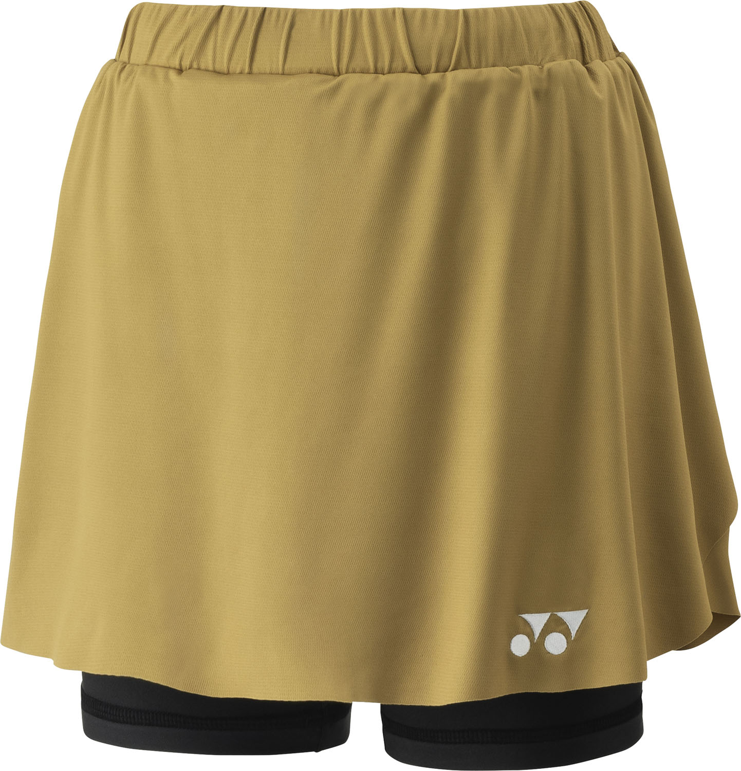 YONEX （ヨネックス） 庭球 スラックス・スコート ウィメンズスカート(下穿きスパッツ付) 【ゴールド】 26181 016 スラックス・スコート スコート レディース 御上さん用 ゴールド 金 25SS {NP}