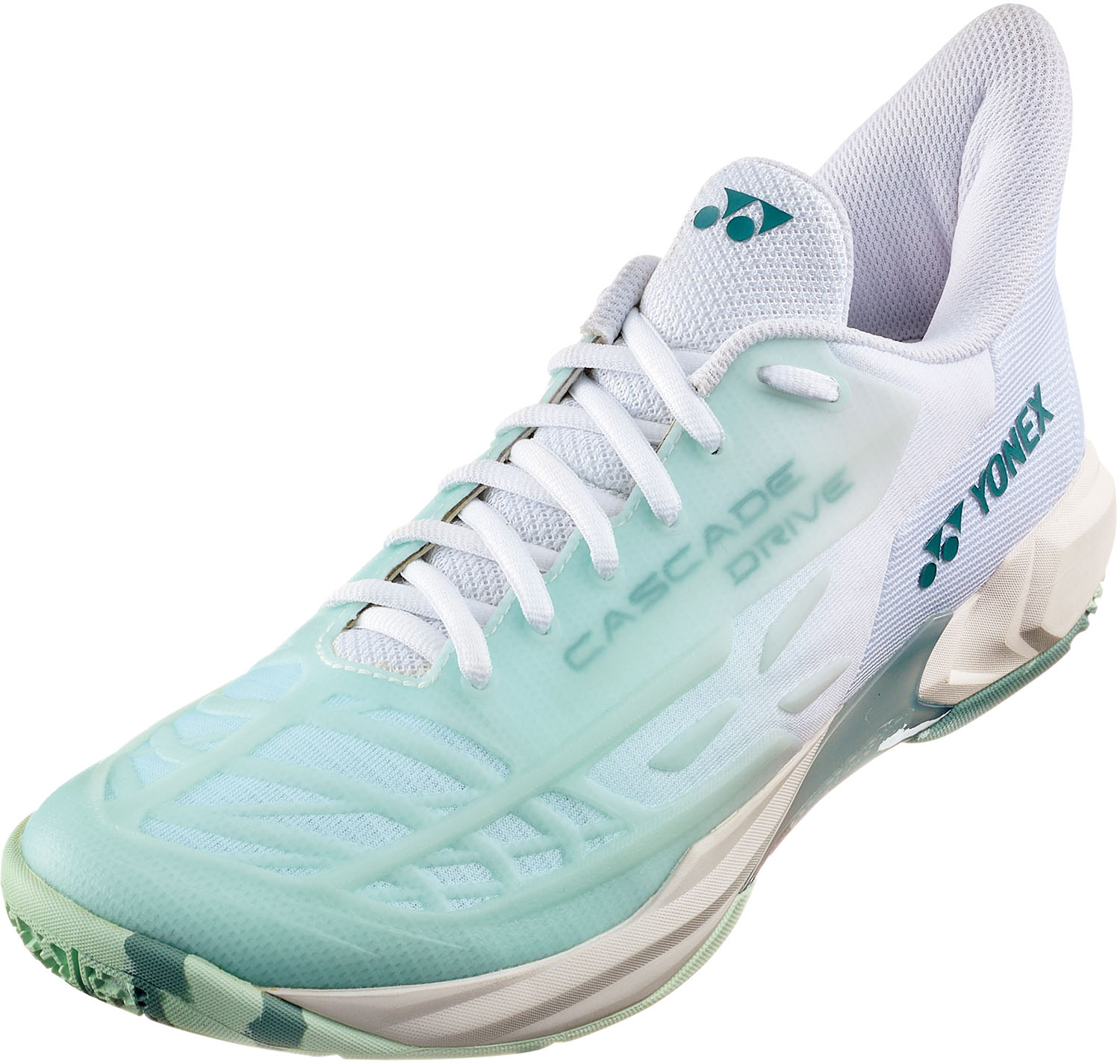 ヨネックス　パワークッションカスケードドライブホワイト/グリーン　サイズ24cm yy-shbcd2-136.jpg