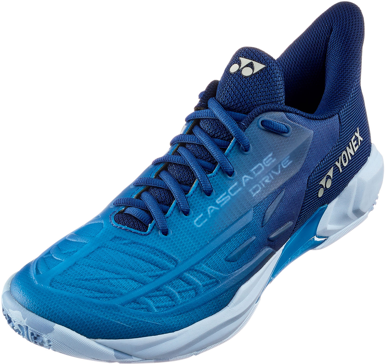 YONEX (ヨネックス) バドミントン シューズ パワークッションカスケードドライブ 【クリアーブルー】 SHBCD2 525 シューズ シューズ メンズ・レディース 男性用・女性用 ブルー 青 24FW {SK}|hakozume