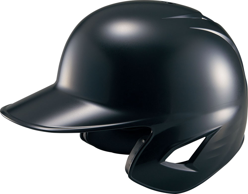 ZETT （ゼット） 野球 ソフトボール ヘルメット 硬式用 打者用 ヘルメット プロステイタス メンズ・レディース 男性用・女性用 【ブラック】 黒 BHL180-1900 {SK}