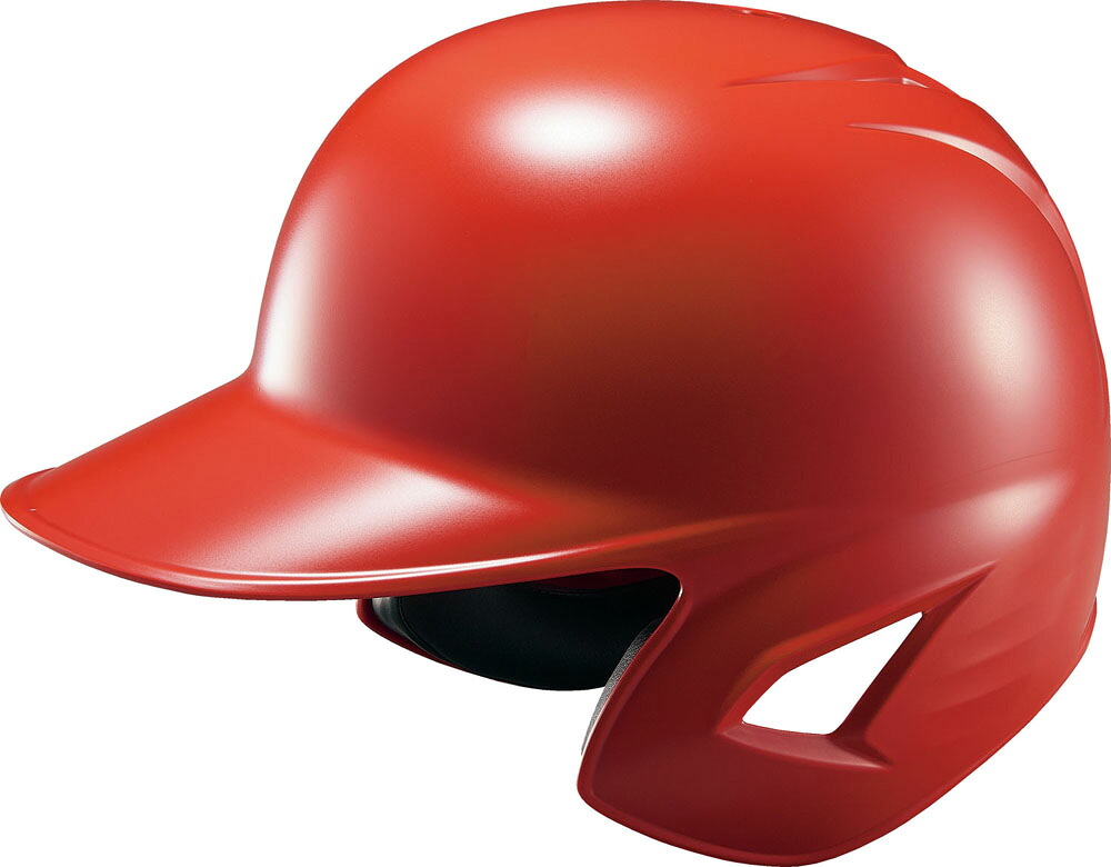 ZETT （ゼット） 野球 ソフトボール ヘルメット 軟式 ヘルメット 打者用ヘルメット メンズ・レディース 男性用・女性用 【レッド】 赤 BHL380-6400 {SK}