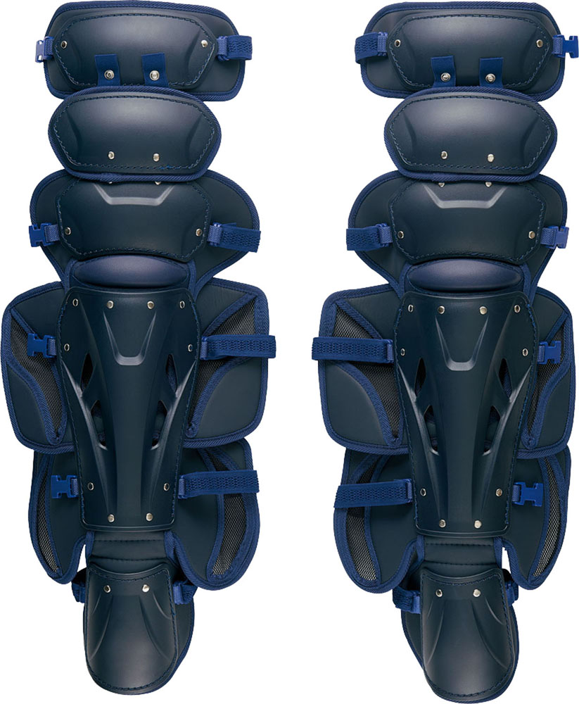 ZETT （ゼット） 野球 ソフトボール マスク・プロテクター・キャッチャーズギア 硬式用 レガーツ プロステイタス メンズ 男性用 【ネイビー】 紺 BLL1210A-2900 {SK}