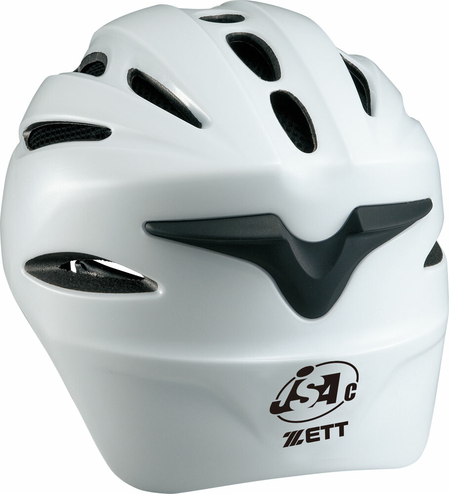 ZETT（ゼット） 野球 ソフトボール ソフトボール用 ヘルメット 捕手用 キャッチャー用 ヘルメット 【ホワイト】 BHL40S 1100 13SS {SK}