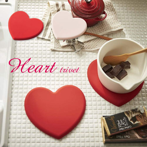 楽天市場 鍋敷き ハート 山崎実業 ホーム キッチン プラス