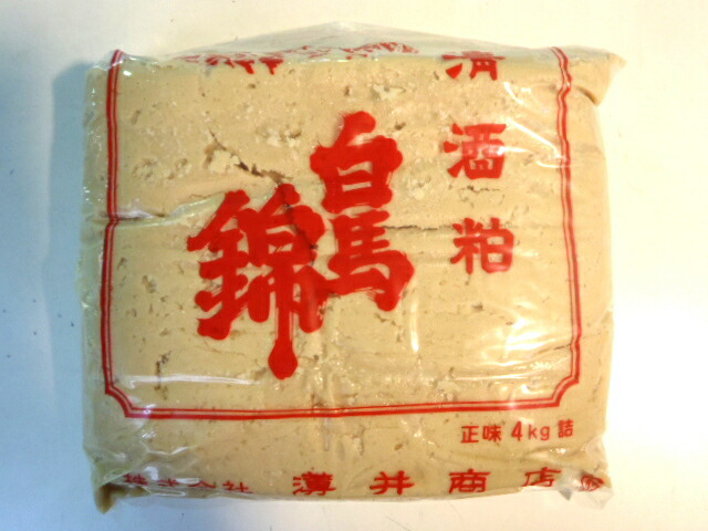 白馬錦酒粕4kg入×5入　1ケース