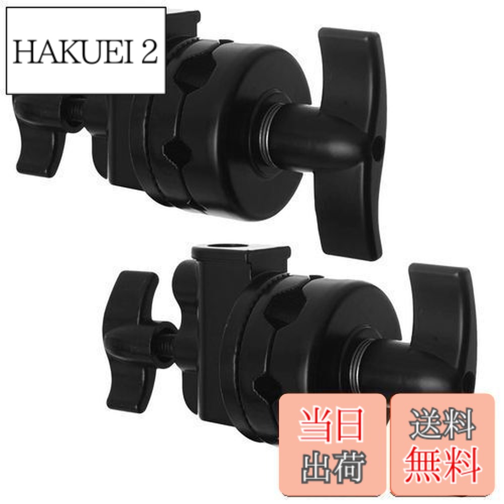 【貨物輸送無料】Selens グリップヘッド スイベルヘッド 多役立つことヘビーデューティー 2.5インチ アダプタ C照明ランプ 点火装置照明ランプ もっけの幸い手 他の映画化計器相応う 1/2 1/4 3/8 5/8in相応う 2点仕掛ける 黒いこと