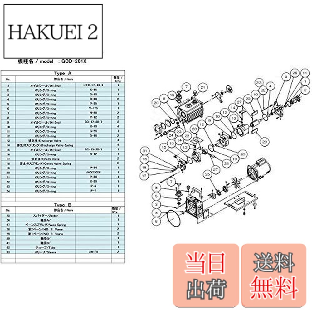 【貨物輸送無料】ULVAC GCD-201X用検査と修理一揃いの道具A GCD-201X