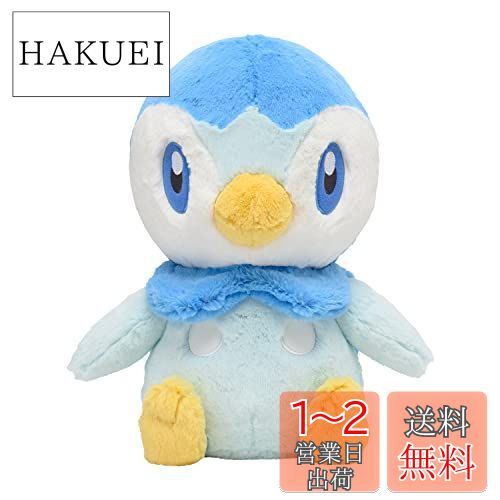 ポケモンセンターオリジナル ふわふわ抱きぬいぐるみ ポッチャマ 34×29×22(H×W×D:cm)
